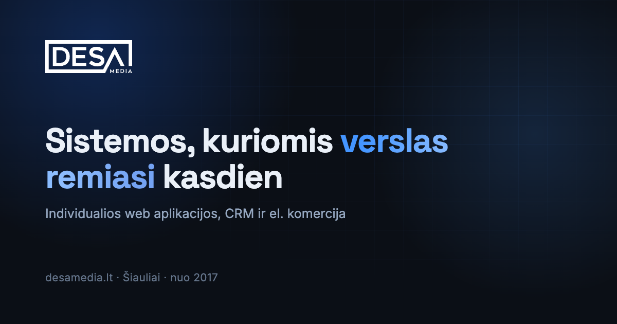 DESAmedia website preview